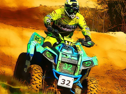 Extreme Quad Bike Jigsaw - game thumbnail image