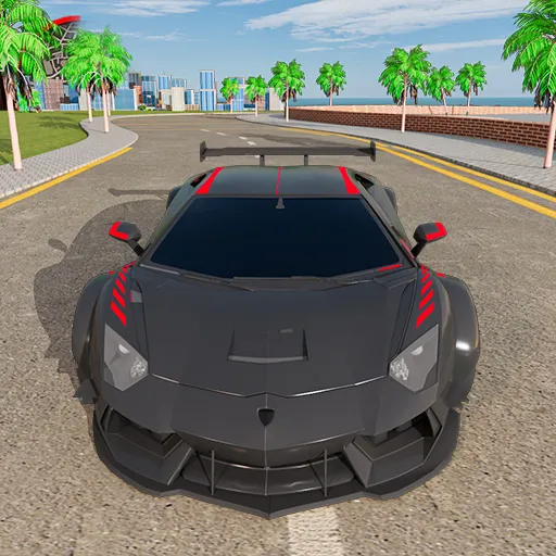 Extreme Real Car Driving 2025 game thumbnail image