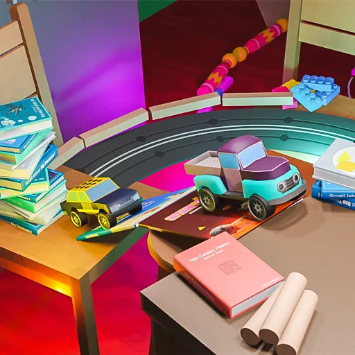 EXTREME TOY RACE - game thumbnail image