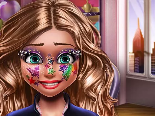 Fabulous Glitter Makeup - game thumbnail image
