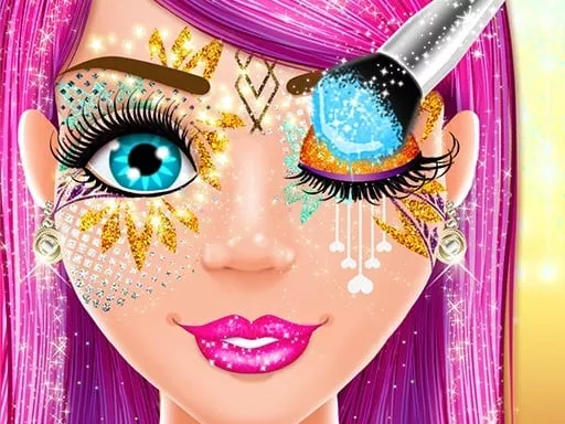 Face paint Game - game thumbnail image