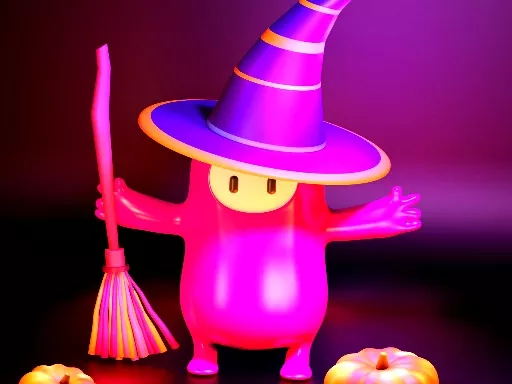 Fall Guys Halloween Puzzle - game thumbnail image