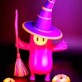 Fall Guys Halloween Puzzle