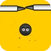 Falling Black Ball game thumbnail image
