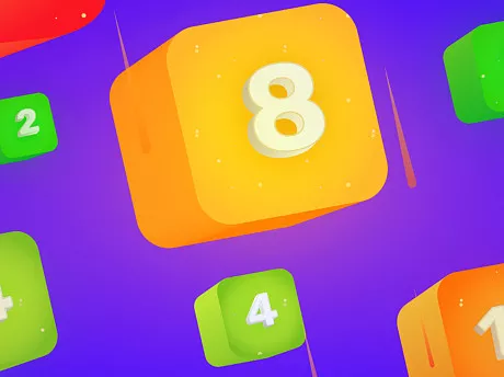 Falling Blocks 2048 - 2D game thumbnail image