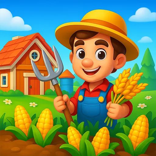 Family Idle Farm: Build & Harvest game thumbnail image