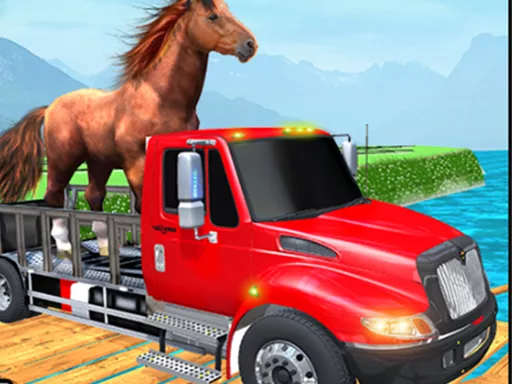 Farm Animal Transport Truck Game - game thumbnail image