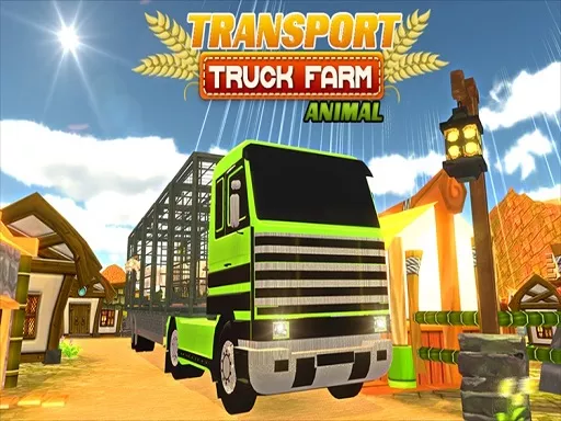 Farm Animal Truck Transporter Game  - game thumbnail image