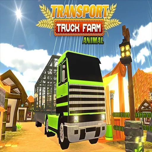 Farm Animal Truck Transporter Game 