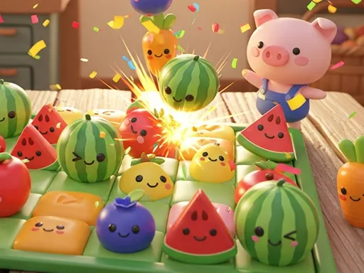 Farm House Crash Match Game - game thumbnail image