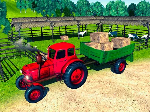 Farmer Tractor Cargo Simulation - game thumbnail image