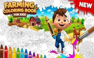 Farming Coloring Book for Kids - game thumbnail image
