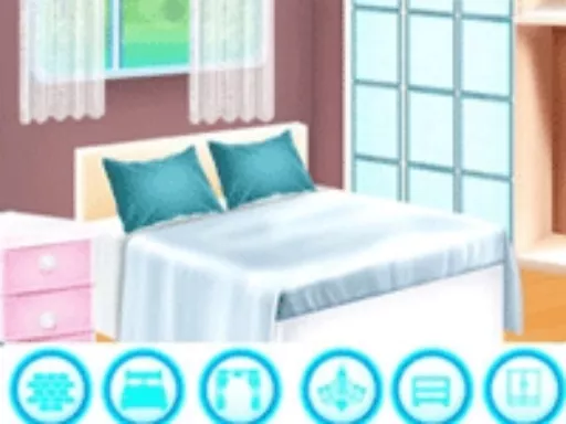 Fashion Girl Beautiful New House Decoration - game thumbnail image