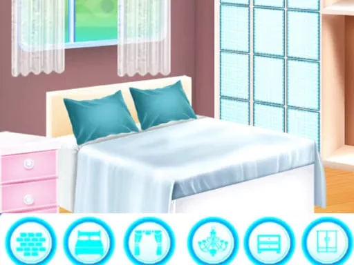 Fashion Girl Beautiful New House - game thumbnail image