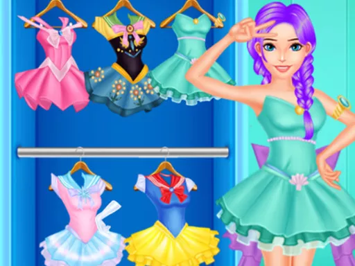 Fashion Girl Cosplay Sailor Challenge - game thumbnail image