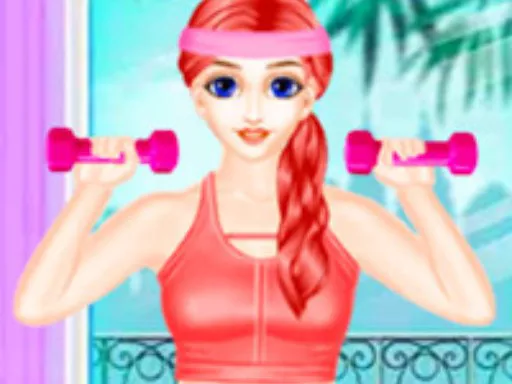 Fashion Girl Fitness Plan Game - game thumbnail image