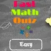 Fast Math Quiz game thumbnail image