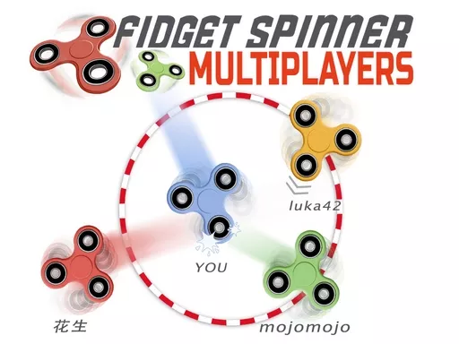 Fidget spinner multiplayers - game thumbnail image