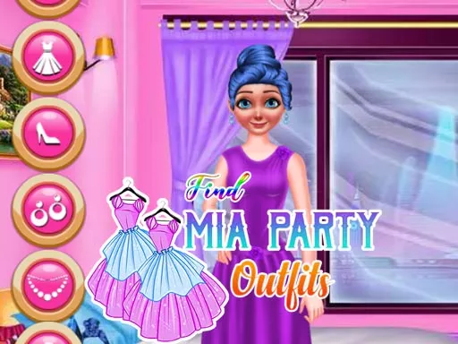 Find Mia Party Outfits - game thumbnail image