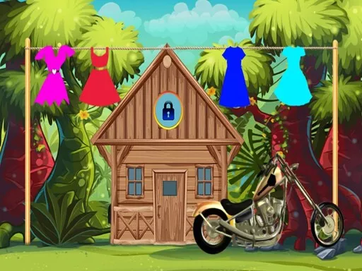 Find The Chopper Motorcycle Key - game thumbnail image