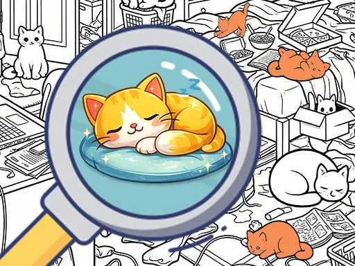 Find the Kitten: Spot the Cat - game thumbnail image