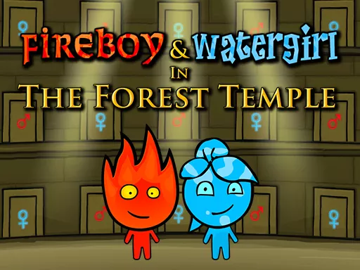 Fireboy and Watergirl 1 Forest Temple - game thumbnail image