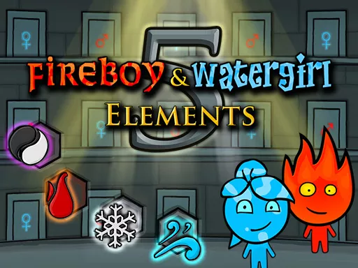 Fireboy and Watergirl 5 Elements - game thumbnail image