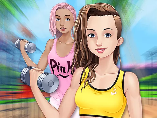 Fitness Girls Dress Up - game thumbnail image