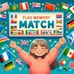 Flag Memory Match game thumbnail image