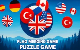 Flag Merging Game - Puzzle Game - game thumbnail image