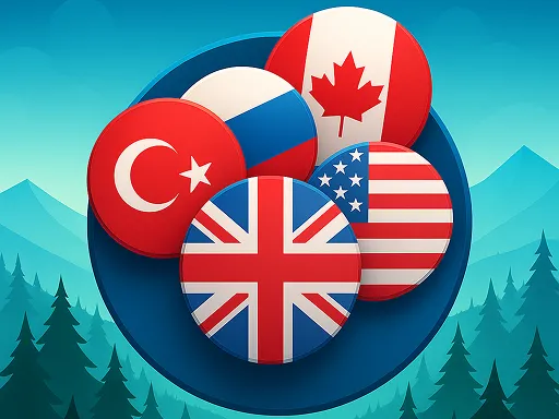 Flag Merging   Puzzle Game - game thumbnail image