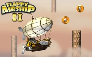 Flappy Airship 2 - game thumbnail image
