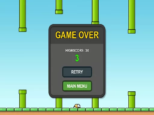 Flappy Bird 2D game - game thumbnail image