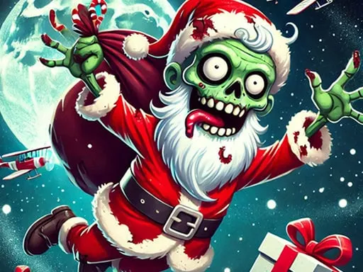 Flappy Zombie Santa Christmas Game - game thumbnail image
