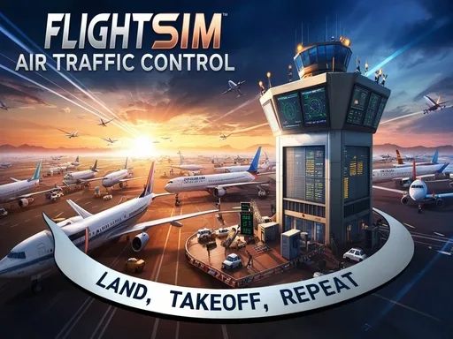 Flight Sim Air Traffic control - game thumbnail image