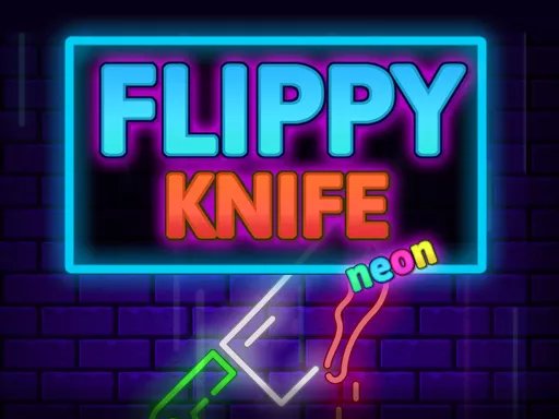 Flippy Knife Neon - game thumbnail image