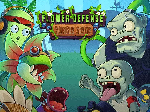 Flower Defense - Zombie Siege - game thumbnail image