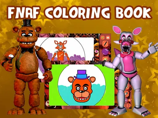 FNAF Coloring Book game thumbnail image