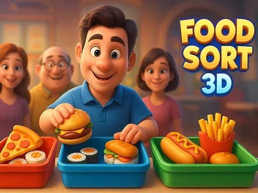 Food Sort 3D - game thumbnail image
