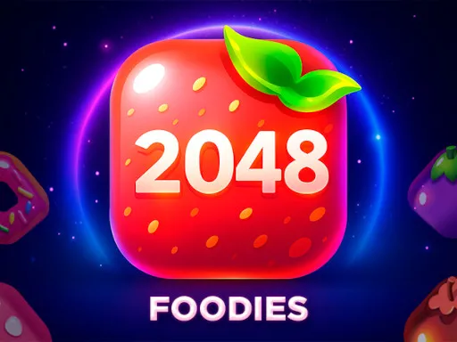 Foodies 2048 - game thumbnail image