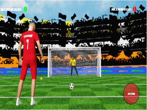Football soccer penalties - game thumbnail image