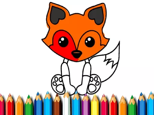 Fox Coloring Book - game thumbnail image