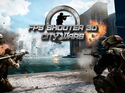 FPS Shooter 3D City Wars - game thumbnail image