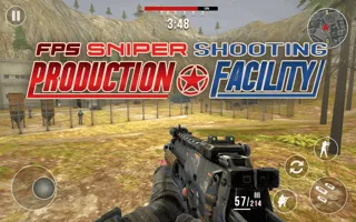FPS Sniper Shooting: Production Facility - game thumbnail image