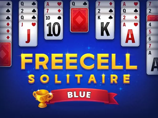 Freecell Solitaire Blue - game thumbnail image