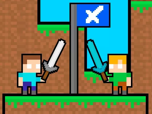 Friends Battle Swords Drawn - game thumbnail image