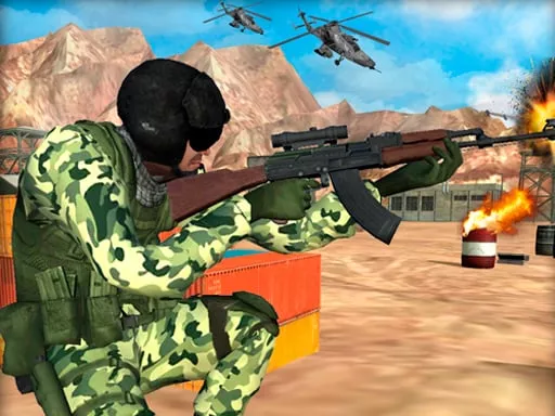 Frontline Army Commando War - game thumbnail image