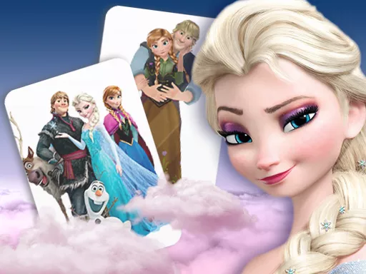 Frozen Card Match - game thumbnail image