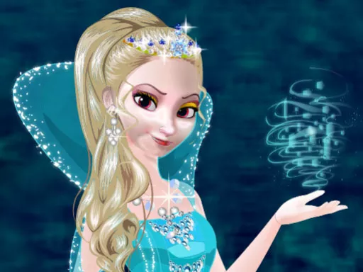Frozen Elsa Dressup - game thumbnail image