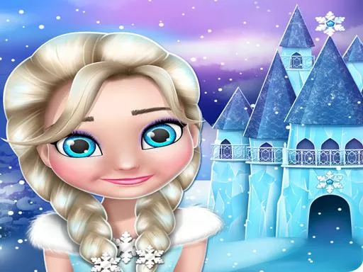 Frozen elsa Princess Doll House Games online - game thumbnail image